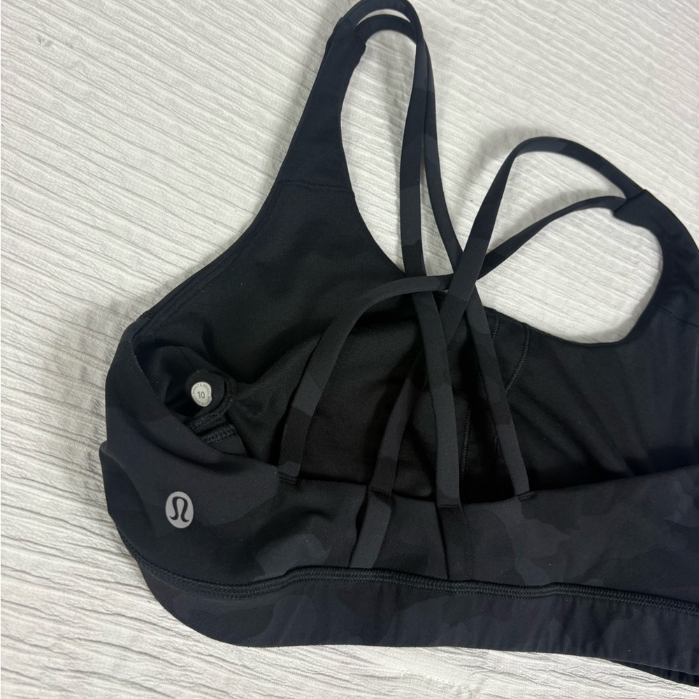 lululemon athletica Black Camo Sports Bra - Picture 3 of 6